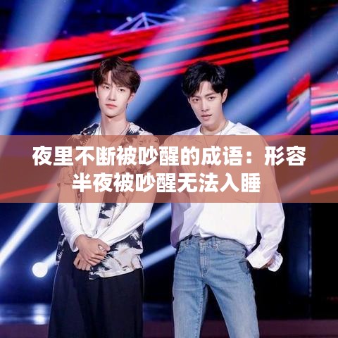 夜里不断被吵醒的成语：形容半夜被吵醒无法入睡 