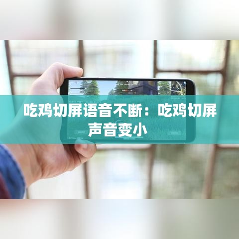 吃鸡切屏语音不断：吃鸡切屏声音变小 