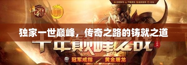 独家一世巅峰，传奇之路的铸就之道