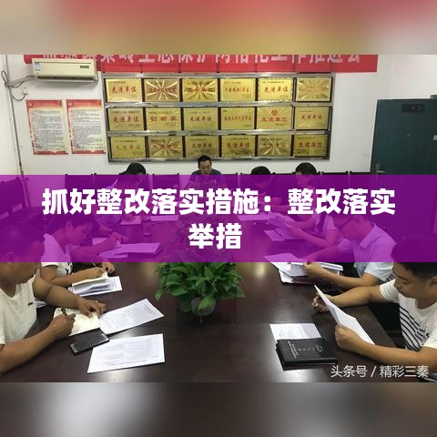 抓好整改落实措施：整改落实举措 
