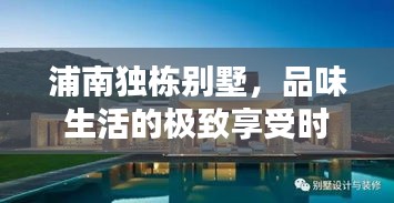 浦南独栋别墅，品味生活的极致享受时光