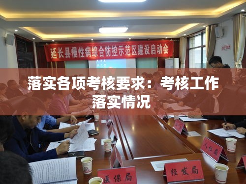 落实各项考核要求：考核工作落实情况 
