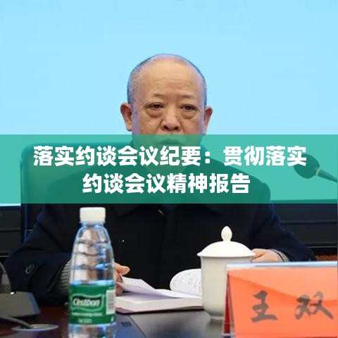 落实约谈会议纪要：贯彻落实约谈会议精神报告 