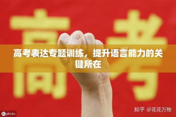 高考表达专题训练，提升语言能力的关键所在