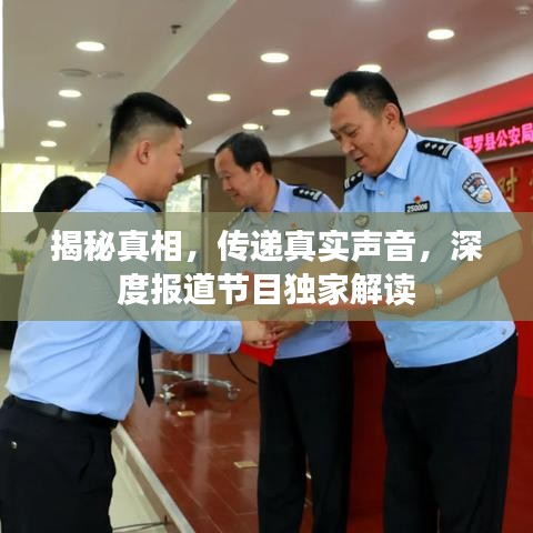 揭秘真相，传递真实声音，深度报道节目独家解读