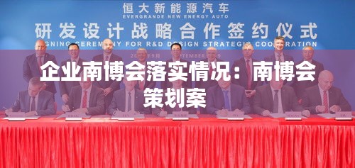 企业南博会落实情况：南博会策划案 