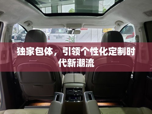 独家包体，引领个性化定制时代新潮流