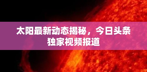 太阳最新动态揭秘，今日头条独家视频报道