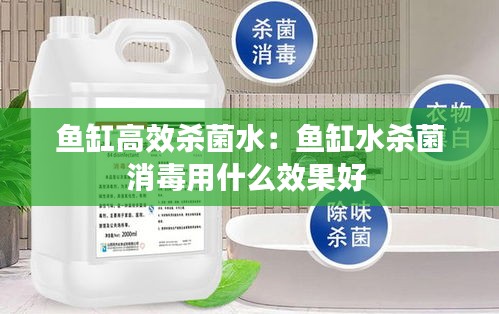 鱼缸高效杀菌水：鱼缸水杀菌消毒用什么效果好 