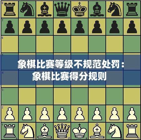 象棋比赛等级不规范处罚：象棋比赛得分规则 