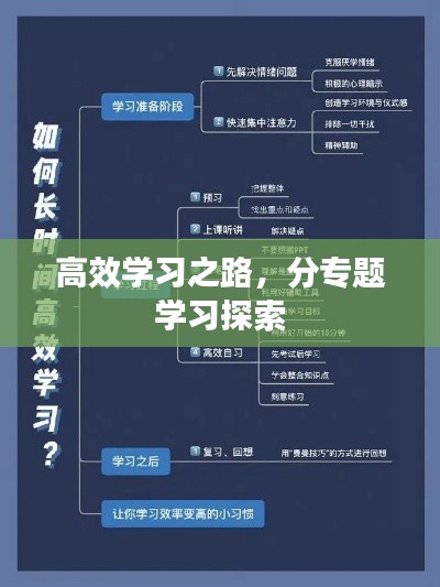 高效学习之路，分专题学习探索