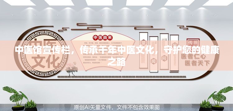 中医馆宣传栏，传承千年中医文化，守护您的健康之路