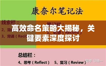高效命名策略大揭秘，关键要素深度探讨