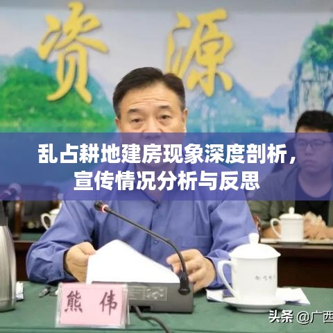 乱占耕地建房现象深度剖析，宣传情况分析与反思