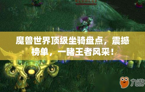 魔兽世界顶级坐骑盘点，震撼榜单，一睹王者风采！