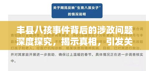丰县八孩事件背后的涉政问题深度探究，揭示真相，引发关注！
