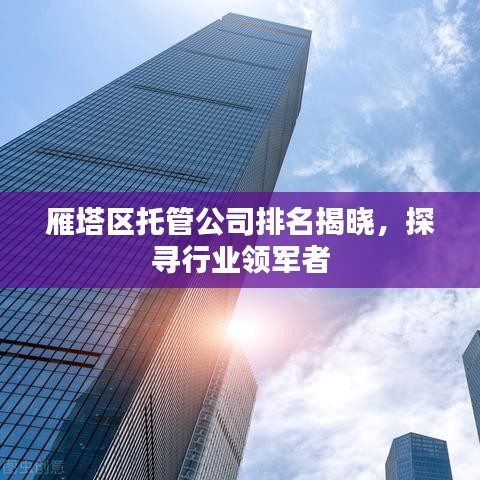 雁塔区托管公司排名揭晓，探寻行业领军者