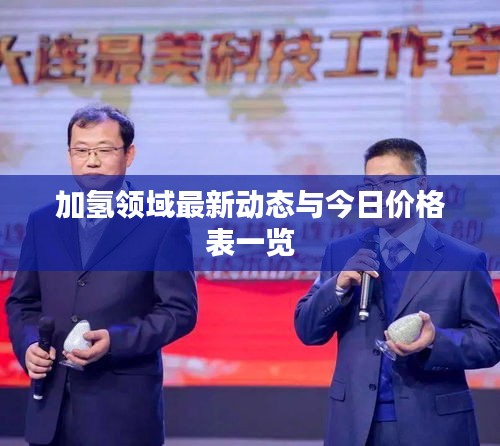 加氢领域最新动态与今日价格表一览