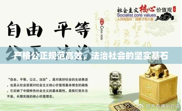 严格公正规范高效，法治社会的坚实基石