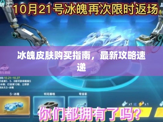 冰魄皮肤购买指南，最新攻略速递