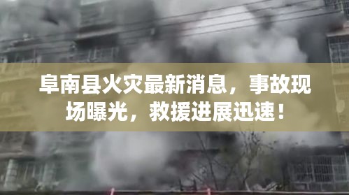 阜南县火灾最新消息，事故现场曝光，救援进展迅速！