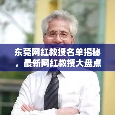 东莞网红教授名单揭秘，最新网红教授大盘点！