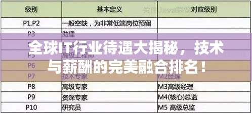 全球IT行业待遇大揭秘，技术与薪酬的完美融合排名！