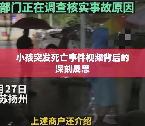 小孩突发死亡事件视频背后的深刻反思