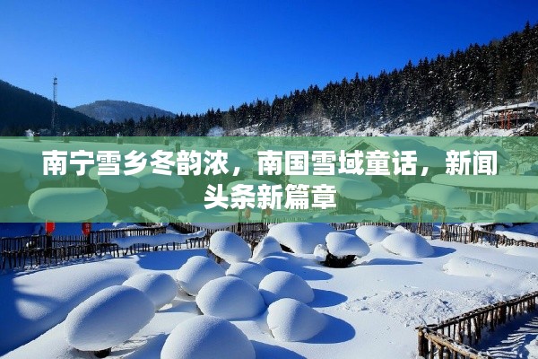 南宁雪乡冬韵浓，南国雪域童话，新闻头条新篇章