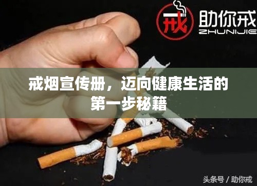戒烟宣传册，迈向健康生活的第一步秘籍