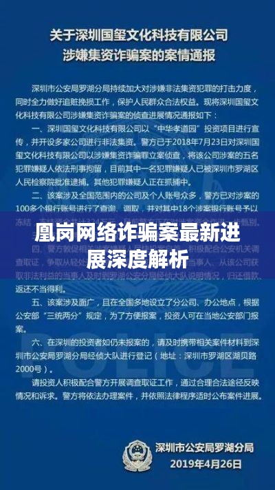 凰岗网络诈骗案最新进展深度解析