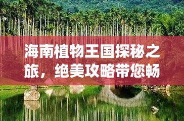 海南植物王国探秘之旅，绝美攻略带您畅游自然仙境！