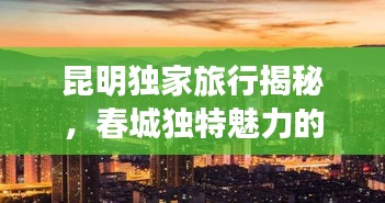 昆明独家旅行揭秘，春城独特魅力的探索之旅