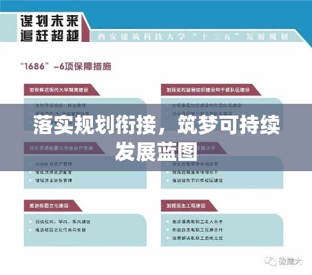 落实规划衔接，筑梦可持续发展蓝图