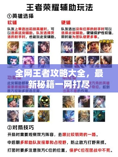 全网王者攻略大全，最新秘籍一网打尽