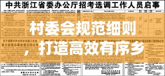 村委会规范细则，打造高效有序乡村治理新标杆