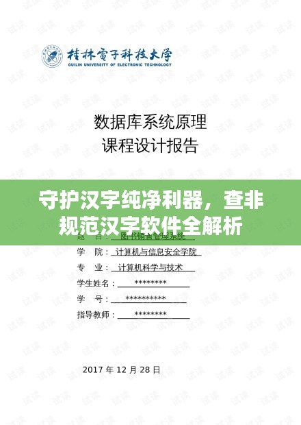 守护汉字纯净利器，查非规范汉字软件全解析