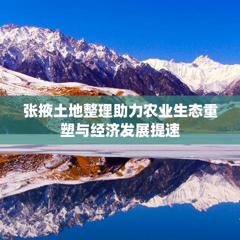 张掖土地整理助力农业生态重塑与经济发展提速