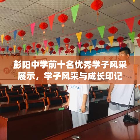 彭阳中学前十名优秀学子风采展示，学子风采与成长印记