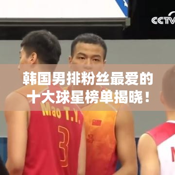 韩国男排粉丝最爱的十大球星榜单揭晓！